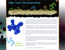 Tablet Screenshot of hightechdevelopments.com